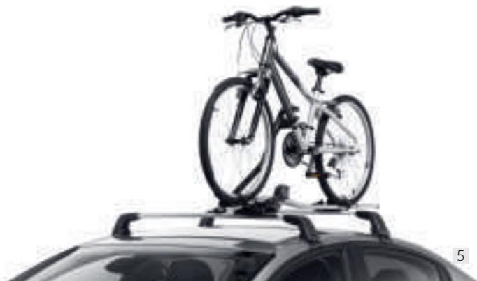PEUGEOT 508 SW - Porte-skis sur barres de toit - 1