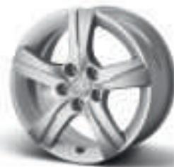 PEUGEOT 508 SW - Jante Aluminium 17" Style 06 - 2