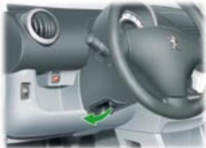 PEUGEOT 107 2007 - Rétroviseur intérieur manuel - 1