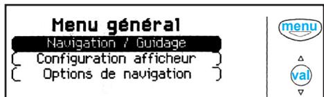 PEUGEOT 206 - Menu général - 1