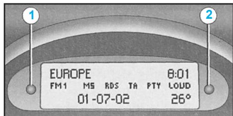 PEUGEOT 206 - L'afficheur B - 1