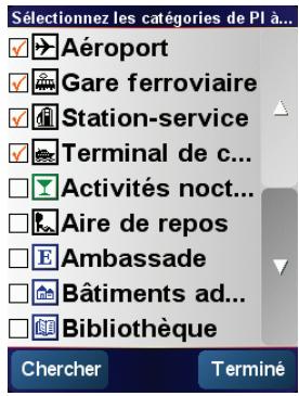 TOMTOM NAVIGATOR - Affichage des PI (Points d'intérêt) sur la carte - 2