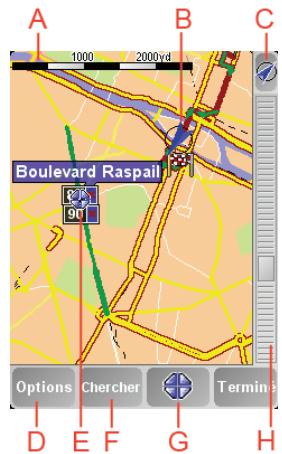 TOMTOM NAVIGATOR 6-PDA/MOBILE NAVIGATION - Utiliser la carte - 1