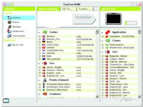 TOMTOM GO - Utiliser TomTom HOME - 1