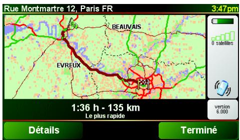 TOMTOM GO - En savoir plus sur un itinétaire - 1
