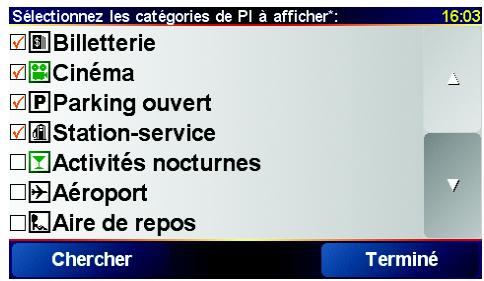 TOMTOM GO - Activer/désactiver les PI - 2