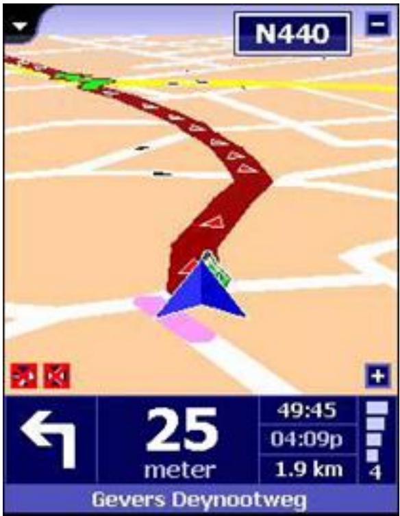 TOMTOM NAVIGATOR 3 POUR PALM - Planification d'un itinétaire - 6