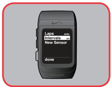 TOMTOM GPS MONTRE NIKE+ - METTRE LE CAPTEUR EN MODE VEILLE - 6