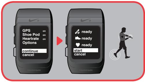 TOMTOM GPS MONTRE NIKE+ - COURIR AVEC L'EMETTEUR DE FREQUENCY CARDIAQUE ET VOTRE MONTRE - 1