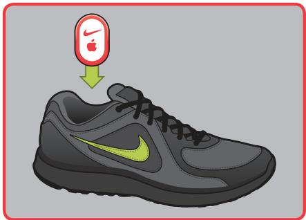 TOMTOM GPS MONTRE NIKE+ - Utilisation de Nike+ Sensor - 1