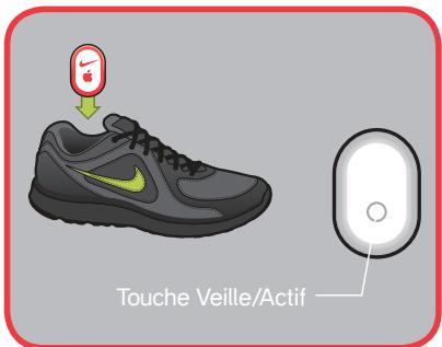 TOMTOM GPS MONTRE NIKE+ - METTRE LE CAPTEUR EN MODE VEILLE - 1