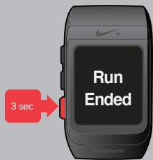 TOMTOM GPS MONTRE NIKE+ - Faire défiler, sélectionner, taper légèrement - 8