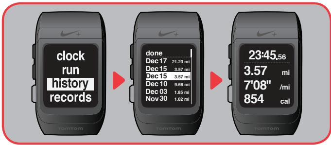 TOMTOM GPS MONTRE NIKE+ - Analyse de votre historique de jogging - 1