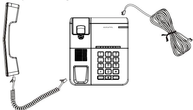 ALCATEL T30 - CONTENU DE L'EMBALLAGE - 1