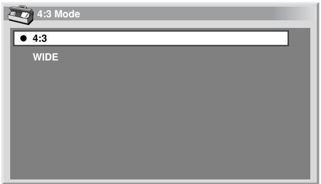 PIONEER PDP-434HDE - Picture aspect ratio (AV mode only) - 1