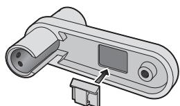 PIONEER CP-ST100 - Maak de draadklemmen aan de armen vast. - 1