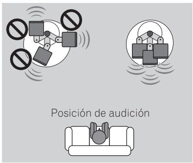 PIONEER CP-ST100 - Fije los altavoces a los brazos. - 1