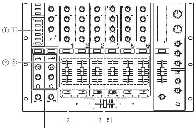 PIONEER DJM-1000 - [Riproduzione da punti di avvio e riproduzione a nitroso a punti di avvio] - 1