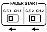 PIONEER DJM-707 - Starten der Wiedergabe über Kreuz-Faderhebel - 1