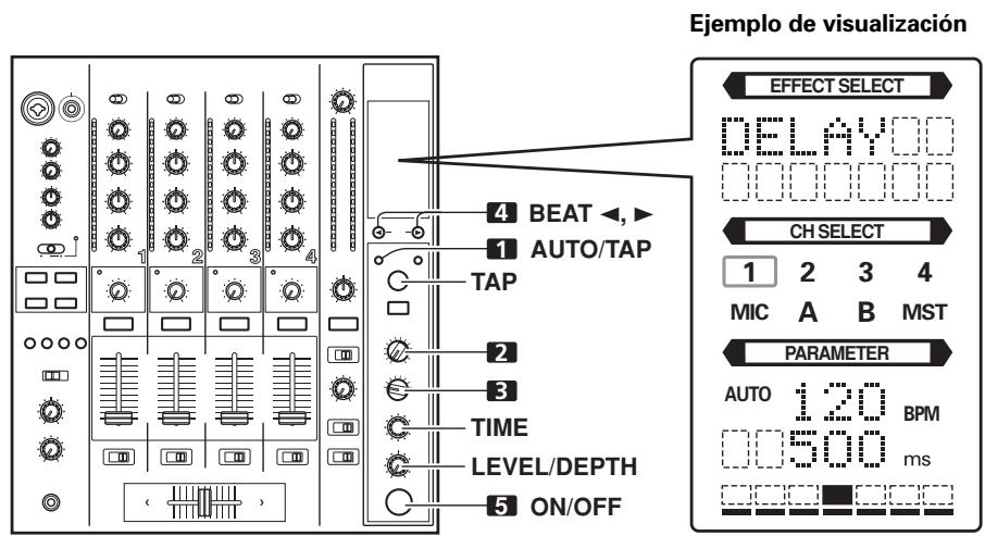 PIONEER DJM-800 - PRODUCCION DE EFFECTOS DE COMPÁS - 1