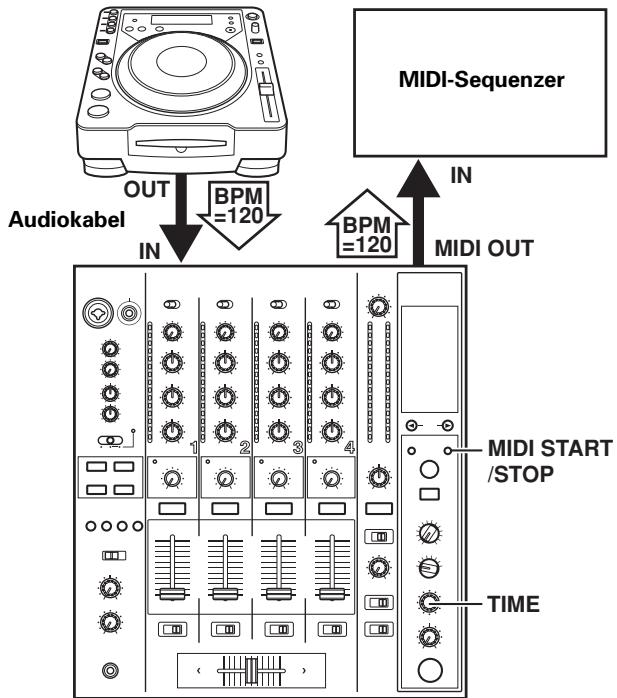 PIONEER DJM-800 - MIDI-EINSTELLUNGEN - 1
