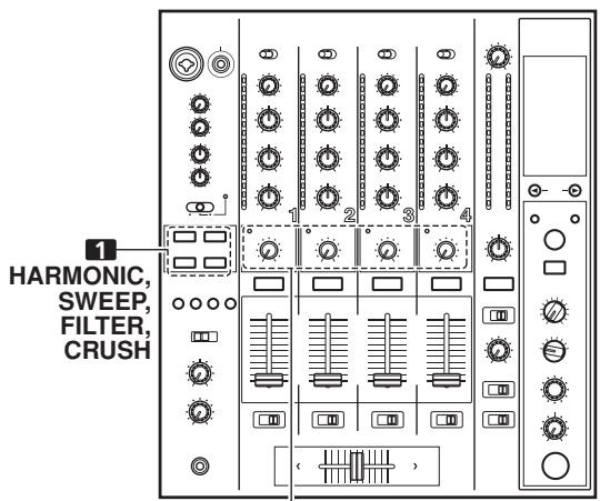 PIONEER DJM-800 - USING SOUND-COLOR EFFECTS - 1