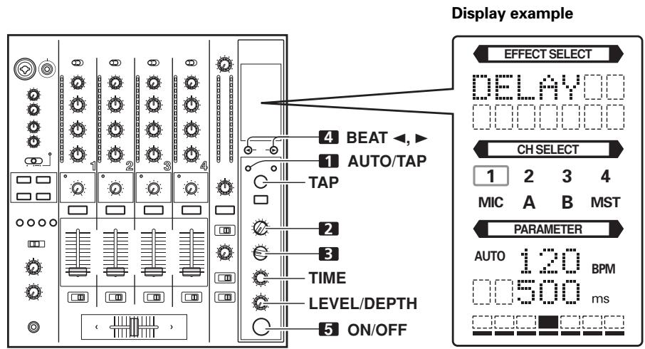 PIONEER DJM-800 - PRODUCING BEAT EFFECTS - 1