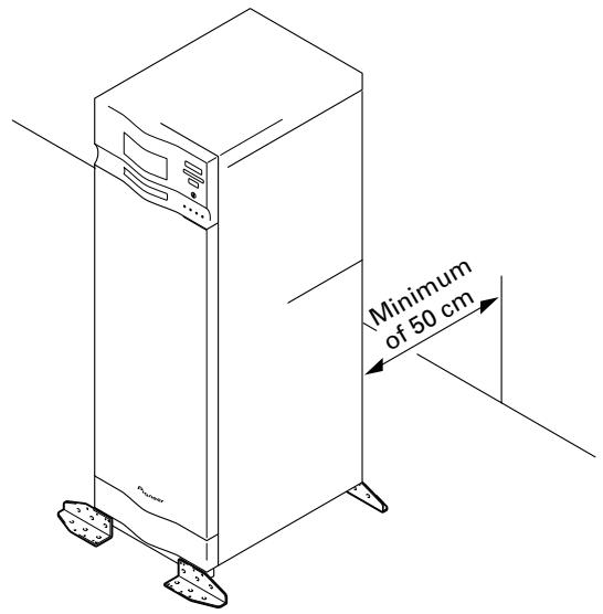 PIONEER DRM-3000 - Deciding on the location where the changer is to be installed - 1