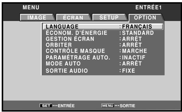 PIONEER PDA-5003 - A propos de la SORTIE AUDIO (SORTIE AUDIO) (PDP-504CMX/PDP-50MXE1/PDP-50MXE1-S et le pdp-434cmx/pdp-43mxe1/pdp-43mxe1-s seulement) - 2