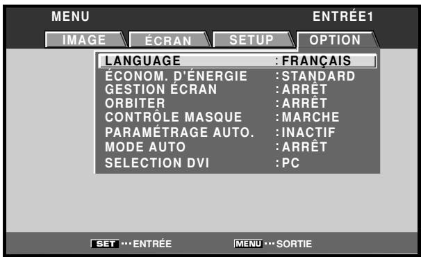 PIONEER PDA-5003 - Mise en œuvre pour [selection DVI] (pdp-505cmx/pdp-50mxe10/ pdp-50mxe11 seulement) - 2