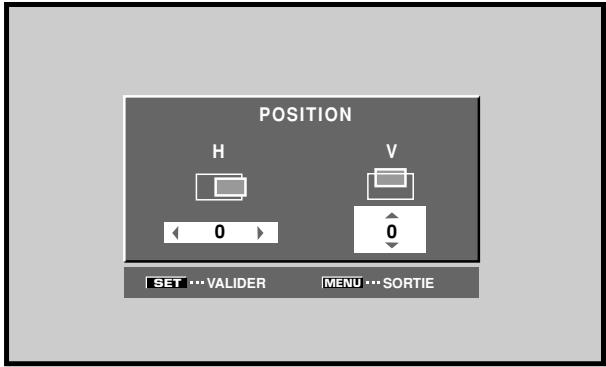 PIONEER PDA-5003 - Utilisation des touches / et / pour sélectionner la valeur souhaitée. - 1
