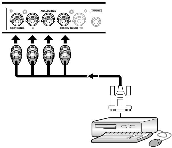 PIONEER PDA-5003 - [Connections for PDA-5003] - 1