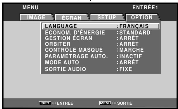 PIONEER PDA-5003 - Commutation d'entrée automatique (MODE AUTO) - 3