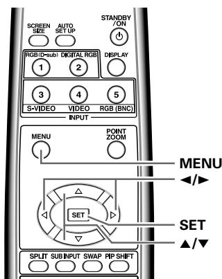 PIONEER PDA-5003 - Setup für [SIGNAL FORMAT]/[COLOR DECODING] - 2