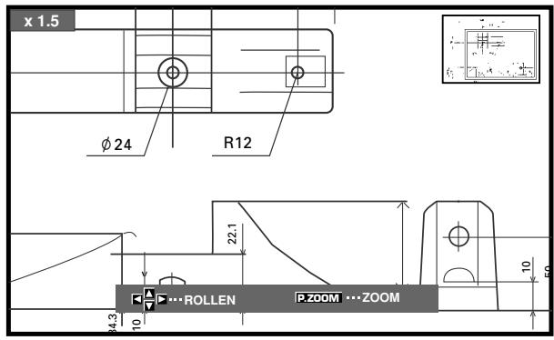 PIONEER PDA-5003 - Betätigen Sie / / zur Festlegung des gewünschten Bildausschnits. - 1