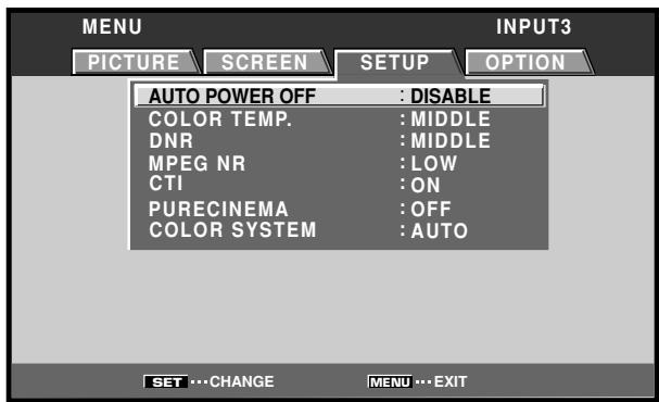 PIONEER PDA-5003 - Increasing color border contrast (CTI) - 4