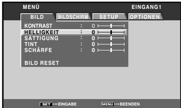 PIONEER PDA-5003 - BILD/BILDSCHIRM-Einstellung - 4