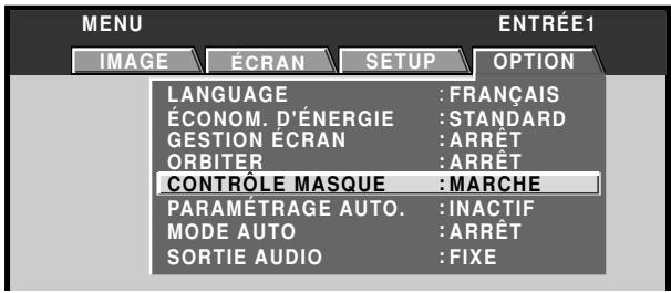 PIONEER PDA-5003 - Position de MASQUE létal (contrôlé MASQUE) - 5