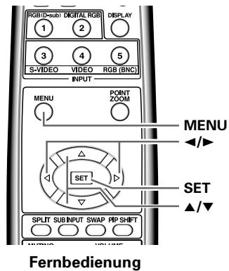 PIONEER PDA-5003 - Setup für [CLAMP POSITION] - 2
