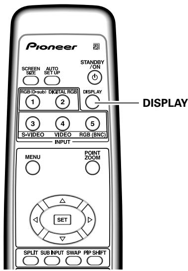 PIONEER PDA-5003 - Confirming current status - 2