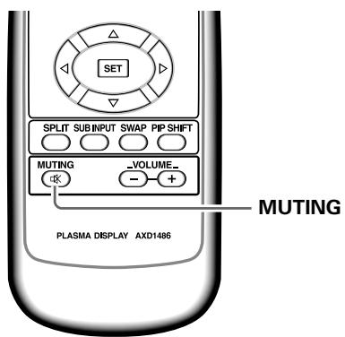 PIONEER PDA-5003 - Appuyez sur les touches volume. - 2