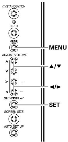 PIONEER PDA-5003 - Setting the onscreen display language - 1