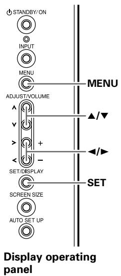 PIONEER PDA-5003 - PICTURE adjustment - 1