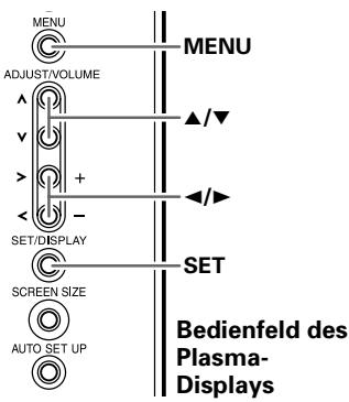 PIONEER PDA-5003 - Setup für [CLAMP POSITION] - 1