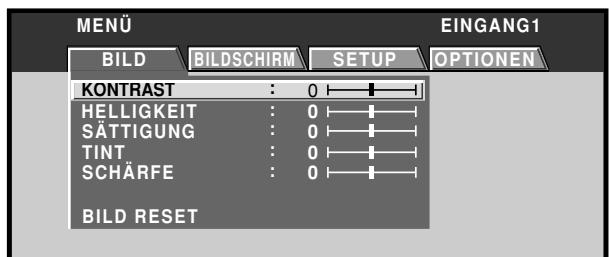 PIONEER PDA-5003 - Betätigten Sie MENU, um die Menüanzeige aufzurufen. - 1