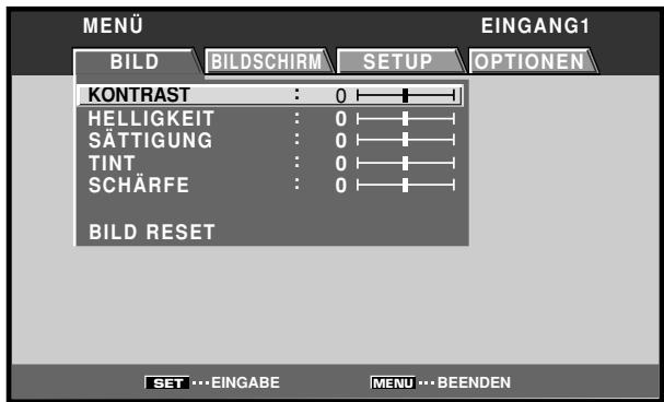 PIONEER PDA-5003 - Drücken Sie MENU, um die Menüanzeige aufzurufen. - 1