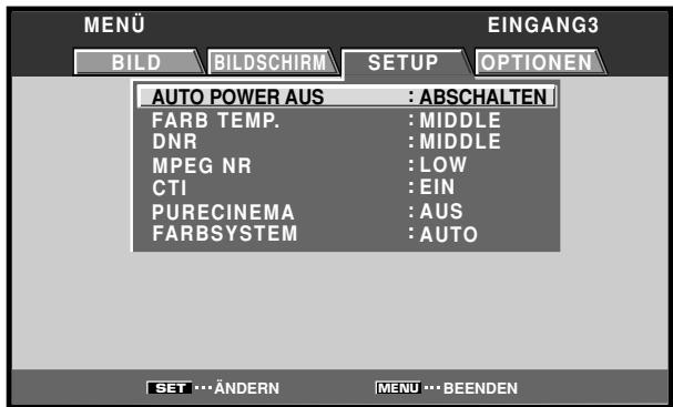 PIONEER PDA-5003 - Erhöhen des Farbrandkontrasts (CTI) - 4