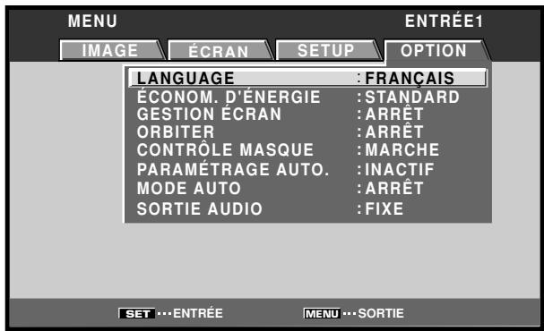 PIONEER PDA-5003 - Réglage de l'orbiteur (ORBITER) - 2