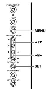 PIONEER PDA-5003 - PICTURE/SCREEN Adjustment - 1