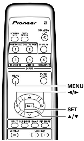 PIONEER PDA-5003 - Automatic input switching (AUTO FUNCTION) - 2